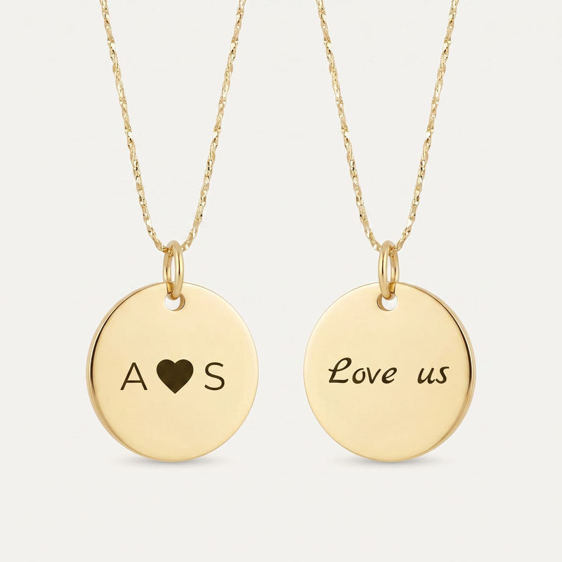 Two Initials Pendant