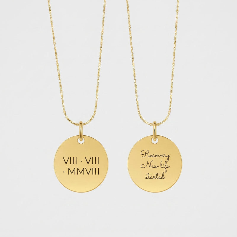 New Chapter Date Pendant