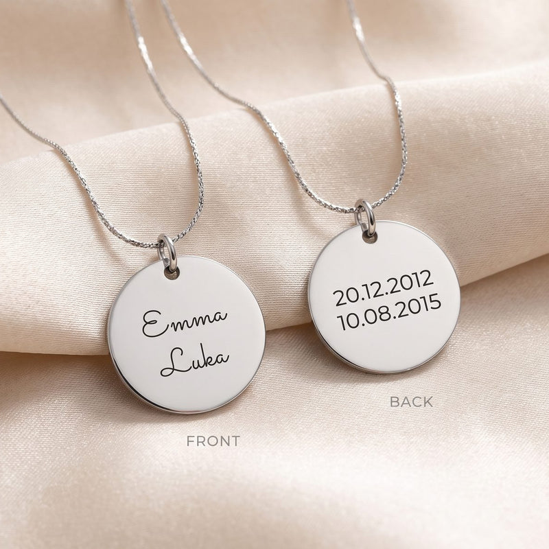 Name & Birth Pendant