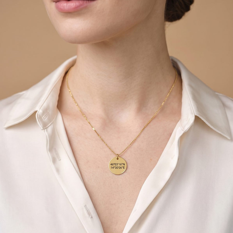 Home Coordinates Pendant