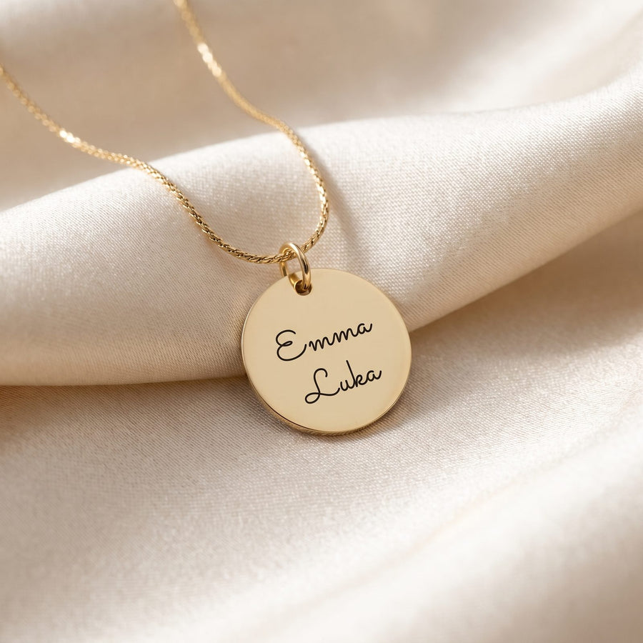Name & Birth Pendant