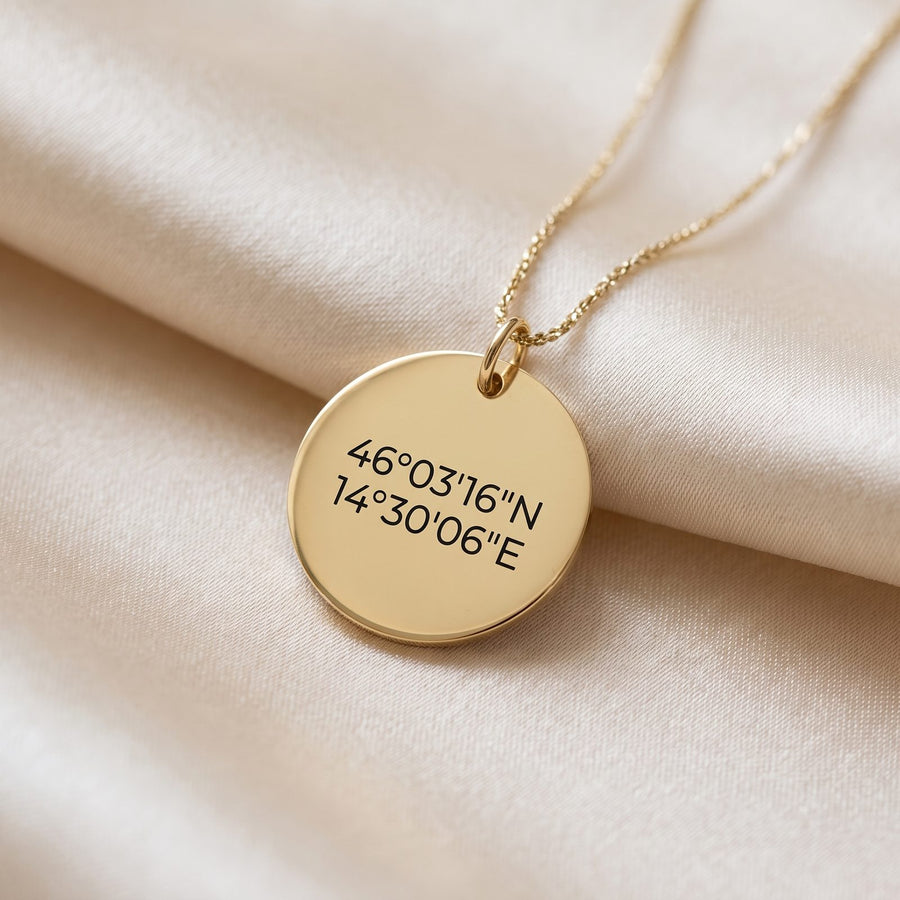 Home Coordinates Pendant