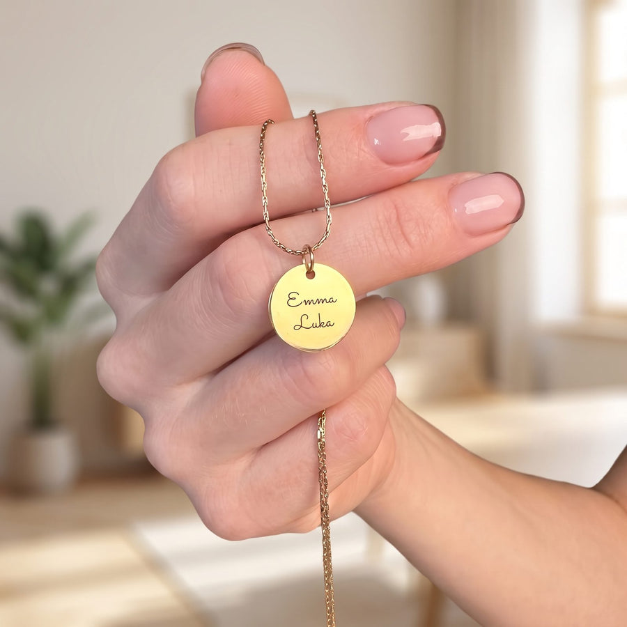 Name & Birth Pendant
