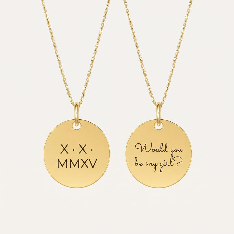 First "I Love You" Pendant