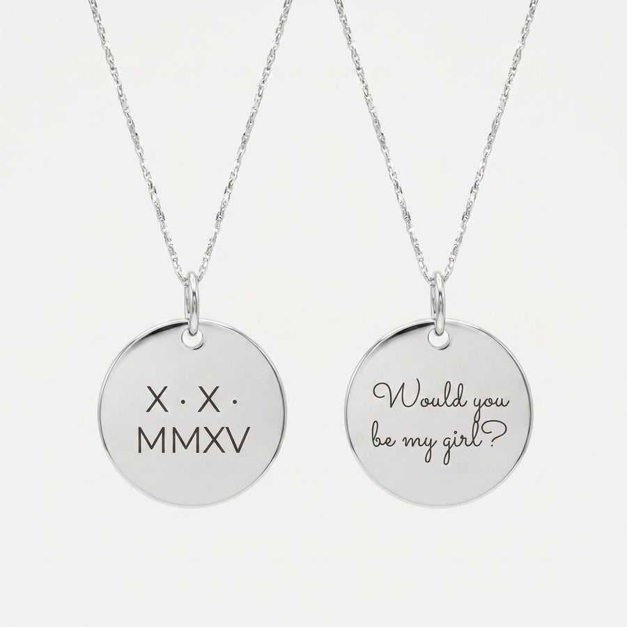 First "I Love You" Pendant
