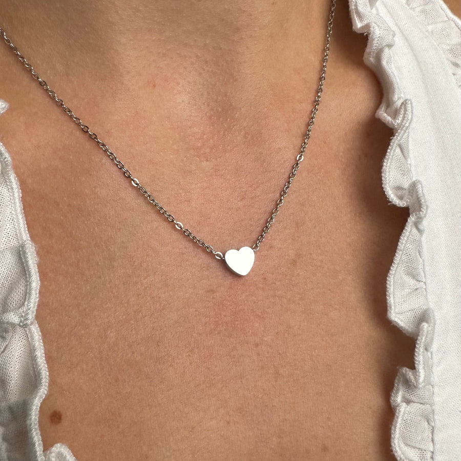 Initials Heart Pendant