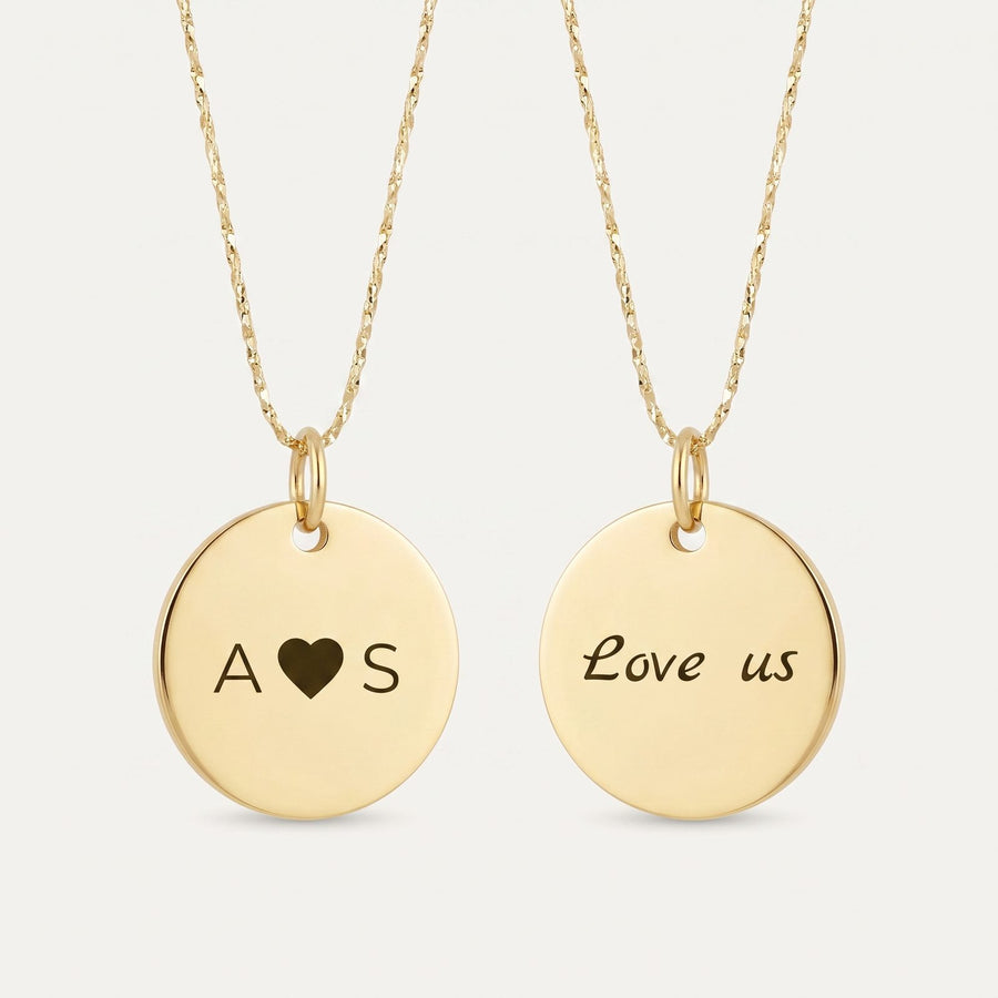 Two Initials Pendant