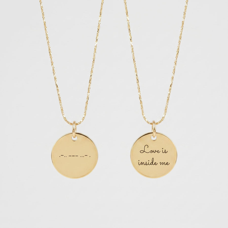 The Morse Code Pendant