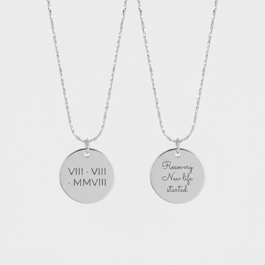 New Chapter Date Pendant