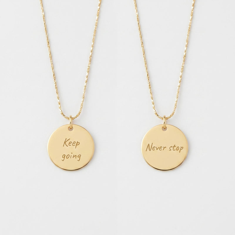 The Motto Pendant