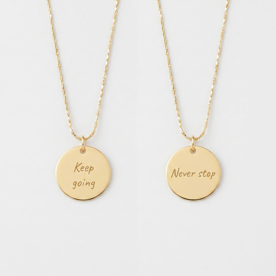 The Motto Pendant