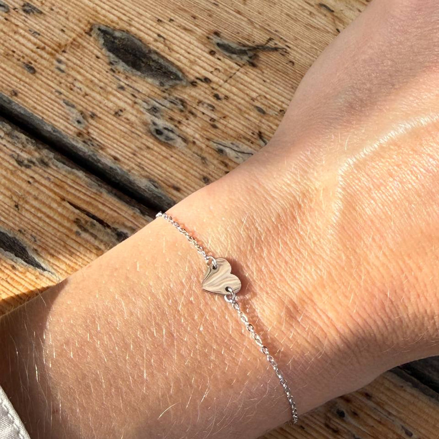 Initials Heart Bracelet