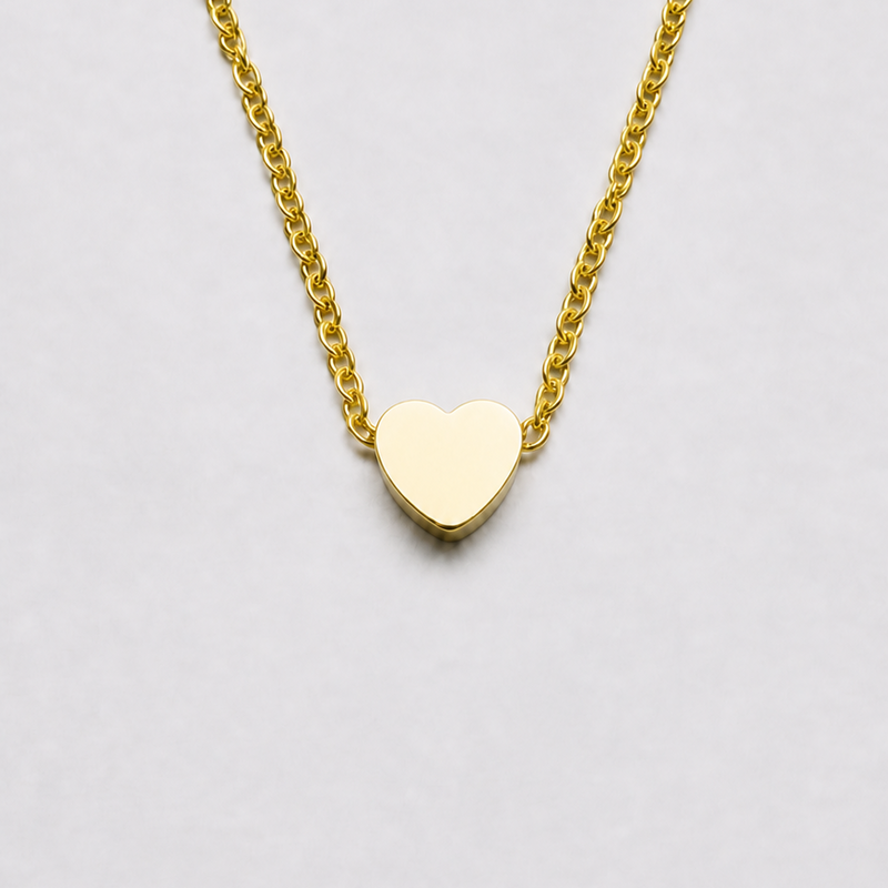 Initials Heart Pendant