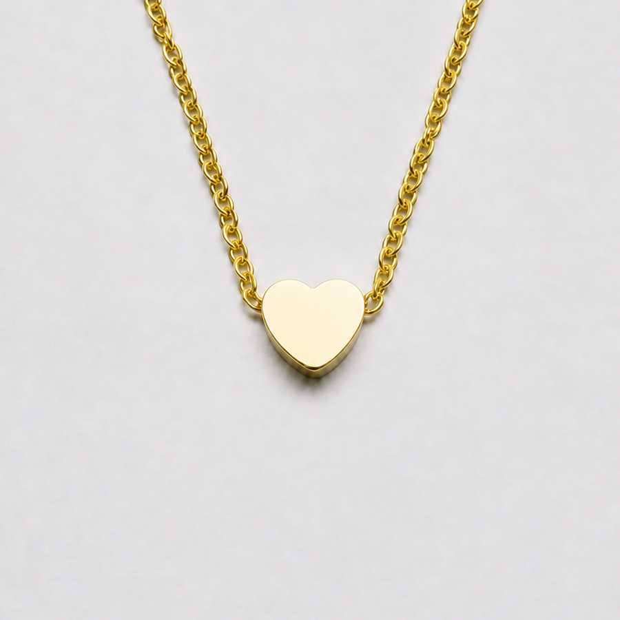 Initials Heart Pendant