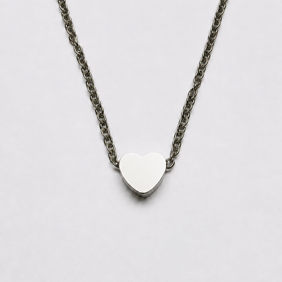Initials Heart Pendant